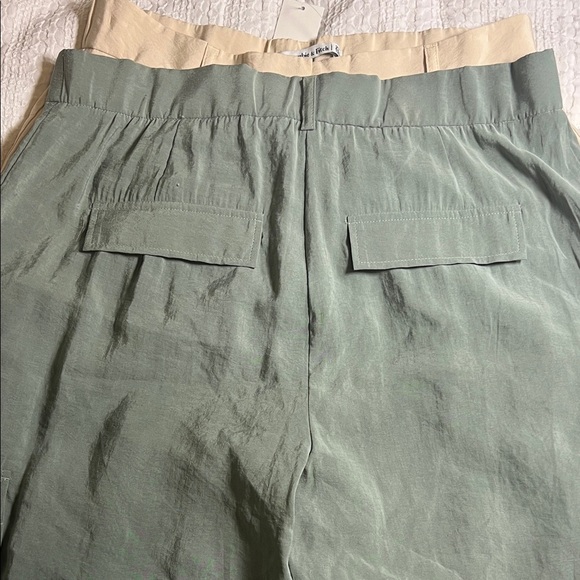 Abercrombie & Fitch 2pc Beige and Green Pants size 27 - Picture 8 of 11